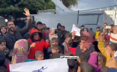 Авихай Адраи - Демонстрация жителей Газы с требованием освободить израильских заложников - mignews.net - Игил - Хамас