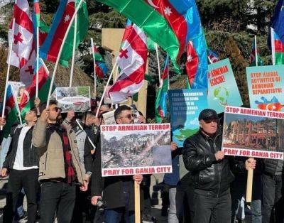 Азербайджанцы заглушили голос армянских провокаторов в Тбилиси (ФОТО) - trend.az - Евросоюз - Азербайджан - Грузия - Тбилиси