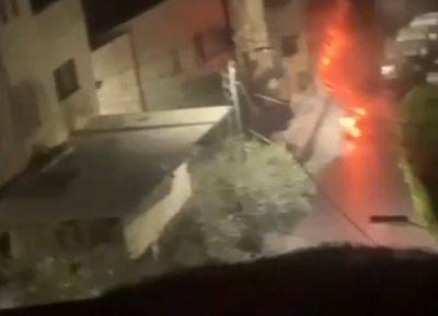 Палестинцы замуровали самодельную бомбу под дорожное полотно в Дженине - nashe.orbita.co.il