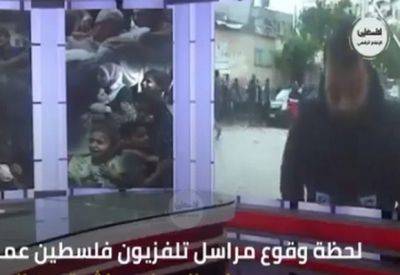 Журналист из Газы "упал в обморок из-за голода" во время прямого эфира - mignews.net - Израиль
