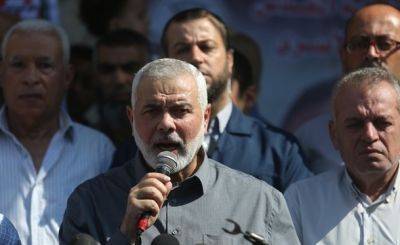 Исмаил Хания - Главарь ХАМАС отправился в Каир для переговоров по обменной сделке - nashe.orbita.co.il - Египет - Катар - Сша - Каир - Париж - Хамас