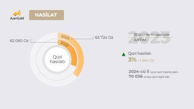 ЗАО «AzerGold» увеличило добычу в 2023 году - trend.az