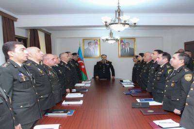 В ходе проверок в Госагентстве были наказаны 44 военнослужащих - trend.az - Турция - Азербайджан