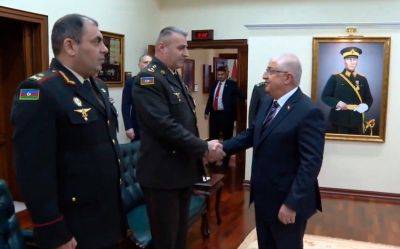 Яшар Гюлер - Яшар Гюлер встретился с азербайджанскими генералами (ВИДЕО) - trend.az - Турция - Анкара - Азербайджан