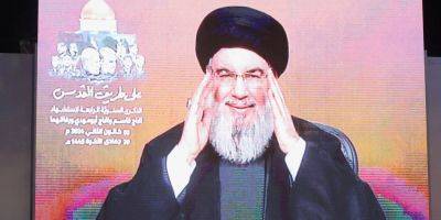 Хасан Насралла - Даниэль Хагари - Салех Аль-Арури - Если будет нужно, Хезболла будет воевать с Израилем без всяких правил — лидер группировки - nv.ua - Израиль - Иерусалим - Украина - Ливан - Бейрут - Хамас