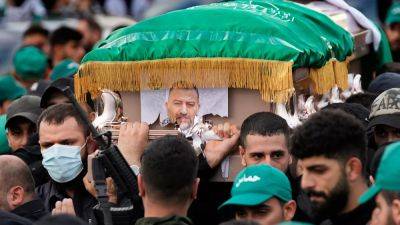 Салех Аль-Арури - В Бейруте похоронили аль-Арури. Напряжённость на ливано-израильской границе растёт - ru.euronews.com - Израиль - Ливан - Бейрут