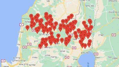 Массированный обстрел севера Израиля из Ливана: выпущены десятки ракет - vesty.co.il - Израиль - Ливан - Из