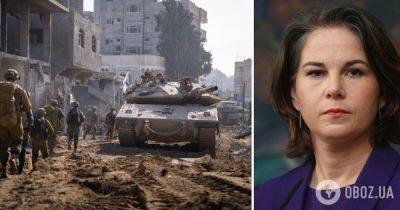 Анналена Бербок - Война в Израиле – Израиль не имеет права ее оккупировать сектор Газа – Газа не должна представлять террористическую угрозу – Анналена Бербок | OBOZ.UA - obozrevatel.com - Израиль - Палестина - Германия