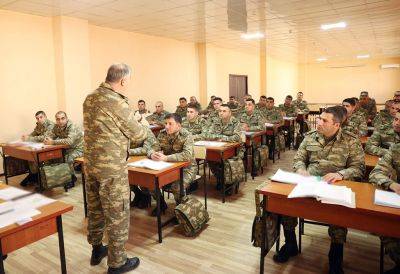 Закир Гасанов - В азербайджанской армии проходит сбор с командным составом (ФОТО) - trend.az - Азербайджан