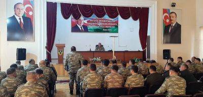 Гейдар Алиев - В азербайджанской армии проведены сборы с офицерами по идеологической работе и психологами - trend.az - Азербайджан