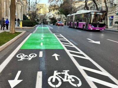 В Баку установят защитные барьеры вдоль велосипедных дорожек - trend.az - Азербайджан - Баку