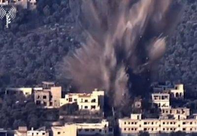 Трехэтажное здание взлетело на воздух: ЦАХАЛ атаковал базу БПЛА "Хизбаллы" - mignews.net - Ливан - деревня Кила