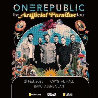 Crystal Hall - Американская группа OneRepublic впервые выступит в Баку - trend.az - Сша - Азербайджан - county Hall - Santa