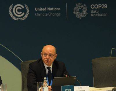 Парвиз Шахбазов - Обсуждения в рамках COP29 укрепят партнерство в области зеленой энергетики со странами Центральной Азии - министр - trend.az - Азербайджан