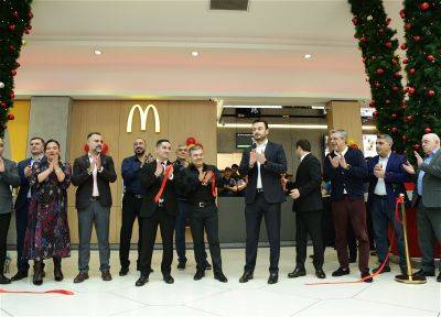 В Metropark открылся новый ресторан McDonald’s - trend.az - Азербайджан