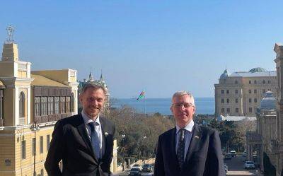 Фергус Олд - Представитель МИД Великобритании находится с визитом в Баку (ФОТО) - trend.az - Англия - Азербайджан