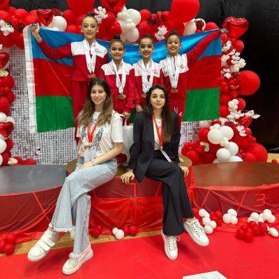 Азербайджанские гимнастки добились успеха на международном турнире "Queen Cup" (ФОТО) - trend.az - Эмираты - Азербайджан