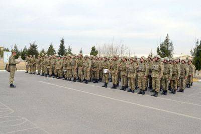 В Азербайджане продолжаются учебные сборы с военнообязанными (ВИДЕО) - trend.az - Азербайджан