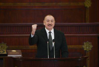 Ильхам Алиев - Алиев - Президент Ильхам Алиев: Бюллетень, который я опустил в урну в Ханкенди, стал последним гвоздем, забитым в гроб армянских сепаратистов - trend.az - Армения - Азербайджан - Президент