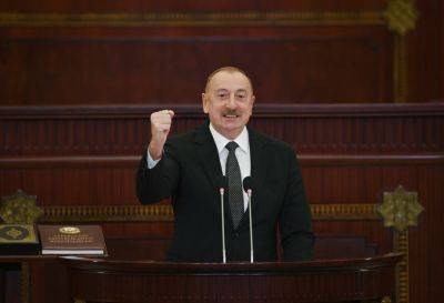 Ильхам Алиев - Алиев - Президент Ильхам Алиев: Мы должны вырастить такое молодое поколение, чтобы, как и мы, оно было привержено национальным традициям - trend.az - Азербайджан - Президент