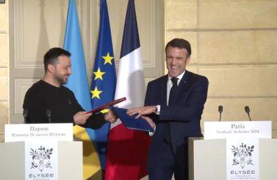 Владимир Зеленский - Эммануэль Макрон - Франция подписала соглашение о гарантиях безопасности Украины - mignews.net - Украина - Франция - Президент