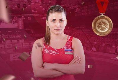 Элис Манолова - Азербайджанская спортсменка завоевала "бронзу" на чемпионате Европы по борьбе - trend.az - Азербайджан - Румыния - Бухарест