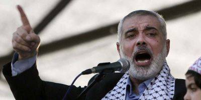 Исмаил Хания - Хания винит Израиль в торможении переговоров. ХАМАС требует полного прекращения войны - detaly.co.il - Израиль - Хамас