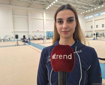 Юные гимнастки из Шагана и Говсана приехали на сборы в Баку - trend.az - Азербайджан - Говсан