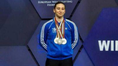 Бела Рубанович принесла Израилю три медали чемпионата Европы по тяжелой атлетике - vesty.co.il - Израиль - Тель-Авив - Ссср - София