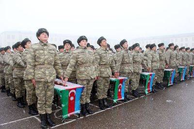 Гейдар Алиев - Закир Гасанов - В азербайджанской армии состоялись церемонии принесения присяги (ФОТО/ВИДЕО) - trend.az - Азербайджан