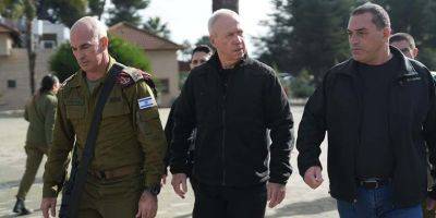 Йоав Галант - Йоав Галантна - Министр обороны: ХАМАС ищет замену Синуару - detaly.co.il - Израиль