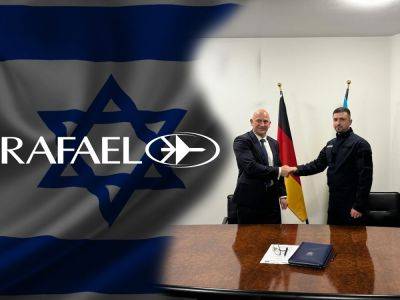 «Укроборонпром» и ДП израильской компании Rafael немецкая Dynamit Nobel Defence подписали соглашение о сотрудничестве - nikk.agency - Израиль - Германия - Украина