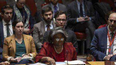 Линда Томас-Гринфилд - США наложили вето на резолюцию ООН о прекращении войны в Газе - vesty.co.il - Израиль - Сша - Вашингтон - Англия - Алжир - Алжирская Народная Демократическая Республика - Хамас