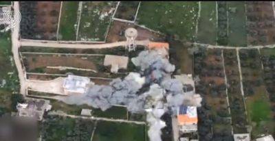 ЦАХАЛ разбомбил объекты Хезболлы в Ливане: что известно - mignews.net - Израиль - Ливан - деревня Блид
