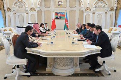 Сахиба Гафарова - Сахиба Гафарова встретилась с председателем Совета представителей Бахрейна (ФОТО) - trend.az - Азербайджан - Бахрейн - Президент