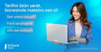 Birbank Biznes предоставляет скидку до 65% пользователям Тариф «Maestro» - trend.az - Азербайджан