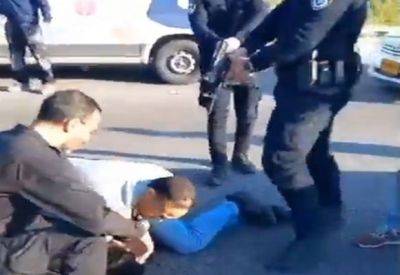 Видео: момент задержания третьего террориста на шоссе №1 - mignews.net