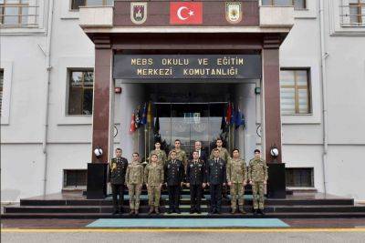 Азербайджанские военные посетили учебный центр ВС Турции (ФОТО) - trend.az - Катар - Турция - Азербайджан