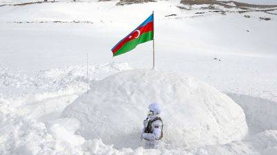 Проведены тактико-специальные учения на тему "Ведение боевых действий в сильные морозы" (ФОТО) - trend.az - Азербайджан