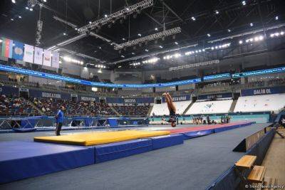 Кубок мира в Баку: гимнастка из Франции завоевала золотую медаль в программе прыжков на акробатической дорожке - trend.az - Франция - Греция
