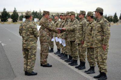 Гейдар Алиев - В Азербайджане завершены учебные сборы с военнообязанными (ФОТО) - trend.az - Азербайджан