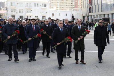 Руководство министерства здравоохранения Азербайджана почтило память жертв Ходжалинского геноцида - trend.az - Азербайджан - Ходжалы