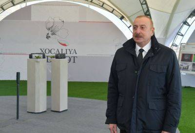 Ильхам Алиев - Президент Ильхам Алиев: Мы не могли бы успокоиться без освобождения Ходжалы - trend.az - Президент - район Ходжалинский
