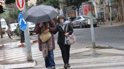 Погода в Израиле: дождь и ветер в день выборов - vesty.co.il - Израиль - Тель-Авив - Иерусалим - Ливан