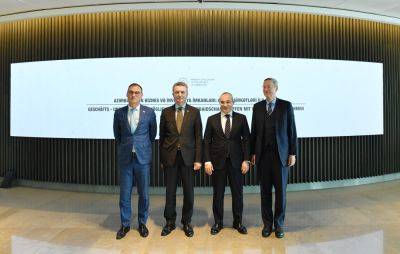 Микаил Джаббаров - Азербайджан и Германия обсудили реализацию совместных проектов (ФОТО) - trend.az - Германия - Сша - Азербайджан