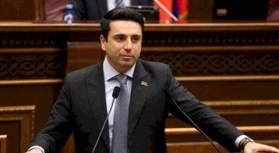 Ален Симонян - ОДКБ сама себя "отключила" и не функционирует – спикер парламента Армении - trend.az - Армения