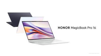 На выставке MWC 2024 HONOR представила революционный ноутбук HONOR MagicBook Pro 16 на базе AI-технологий - trend.az