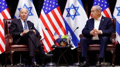 Джон Байден - Биньямин Нетаньяху - Разногласия Байдена и Нетаньяху - obzor.lt - Израиль - Палестина - Сша