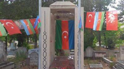 Ильхам Алиев - Посольство Азербайджана в Анкаре благоустраивает могилу Расулзаде - trend.az - Турция - Анкара - Азербайджан - Президент