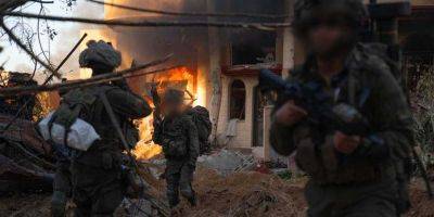 Бои в секторе Газа: группу террористов атаковали с земли, моря и воздуха - detaly.co.il - Израиль - Хамас - Газа